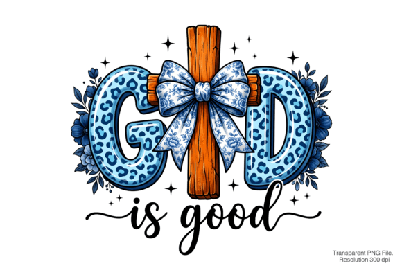 Elevate Your Faith-Based Projects with High-Quality God is Good and Christian PNG Designs