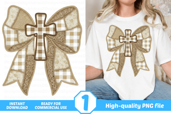 Exploring the Coquette Bow Cross: A Religious Sublimation Design for Modern Creators
