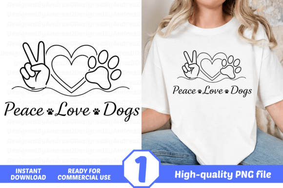 Peace Love Dogs: A Guide to High-Quality Sublimation Design for Creators