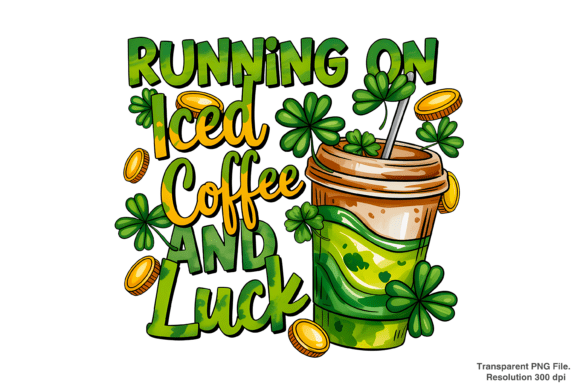 Running on Iced Coffee and Luck: A Creative PNG Guide