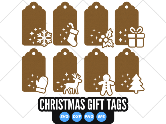 Strategic Holiday Branding with the Merry Christmas Tags SVG Bundle