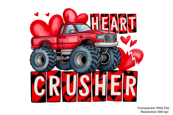 Unlocking the Potential of Your Heart Crusher Monster Truck PNG for Professional Results